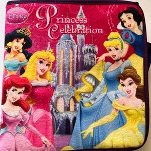 Disney Princess Celebration Fabric Felt Book 2009 AS IS